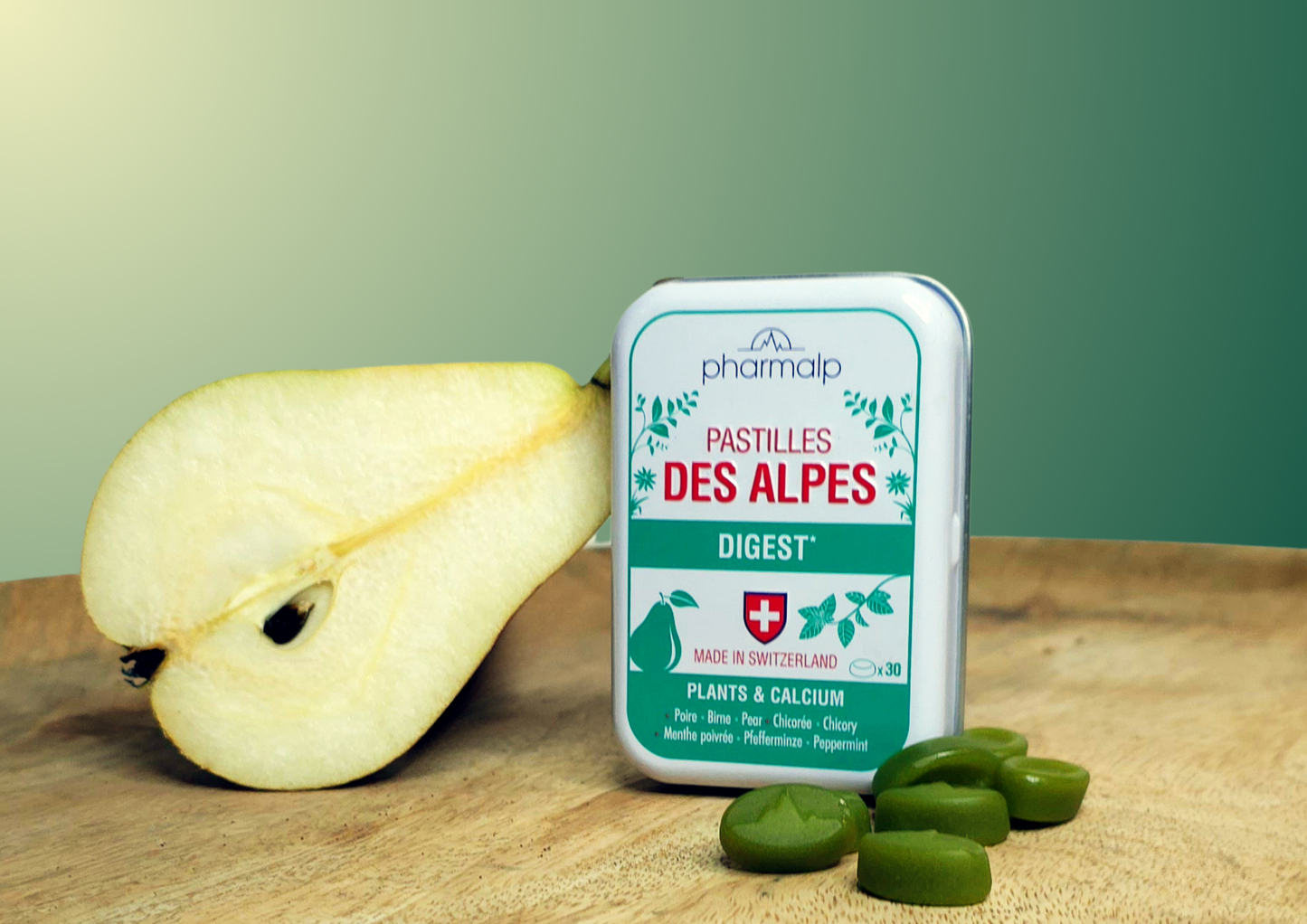 PASTILLES DES ALPES with organic alpine plants and zinc