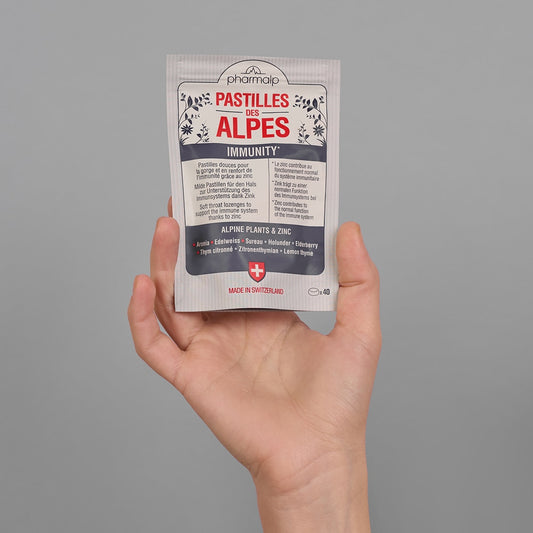 PASTILLES DES ALPES aux plantes alpines BIO et zinc (Recharge)