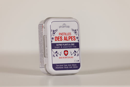PASTILLES DES ALPES aux plantes alpines BIO et zinc