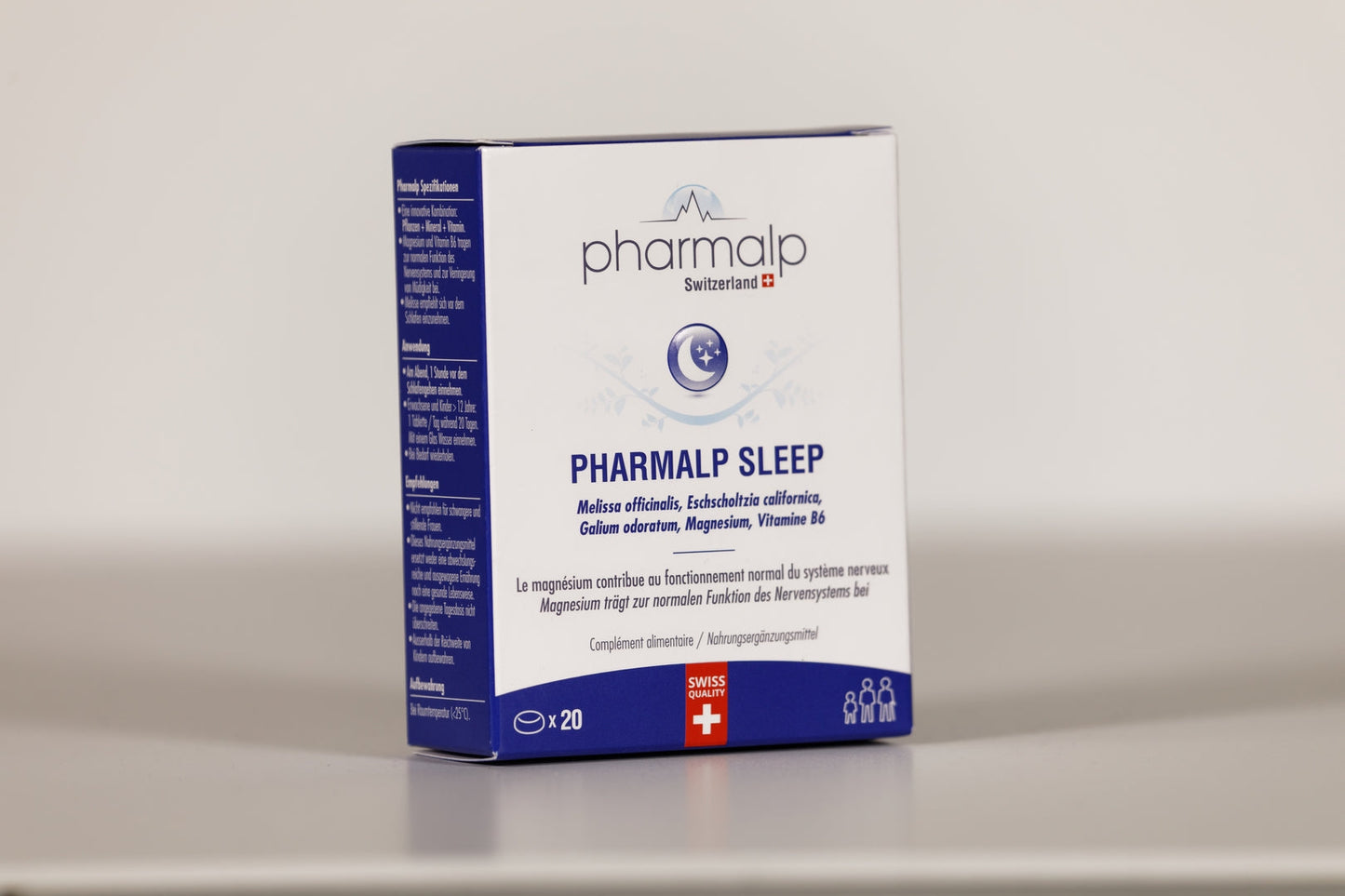 PHARMALP SLEEP 20 comp. (Plantes, vit B6 et magnésium)