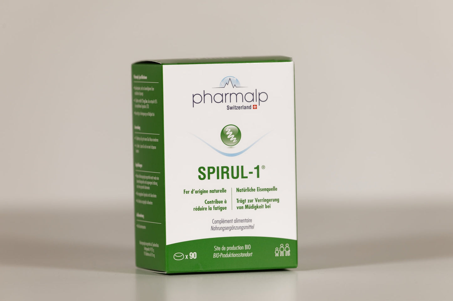 SPIRULina 1, 90 comp. (Fer naturel, anti-fatigue)